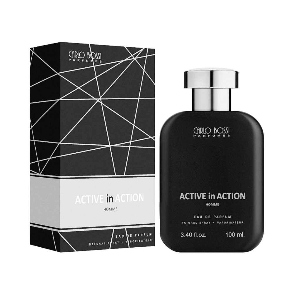 Eau de Parfum ACTIVE in ACTION SILVER, 100 ml