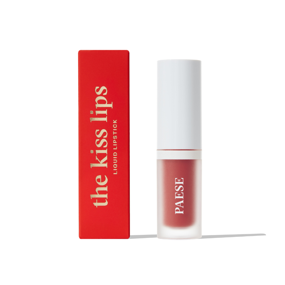 The Kiss Lips Liquid Lipstick, 3.4ml, 02 Nude Coral