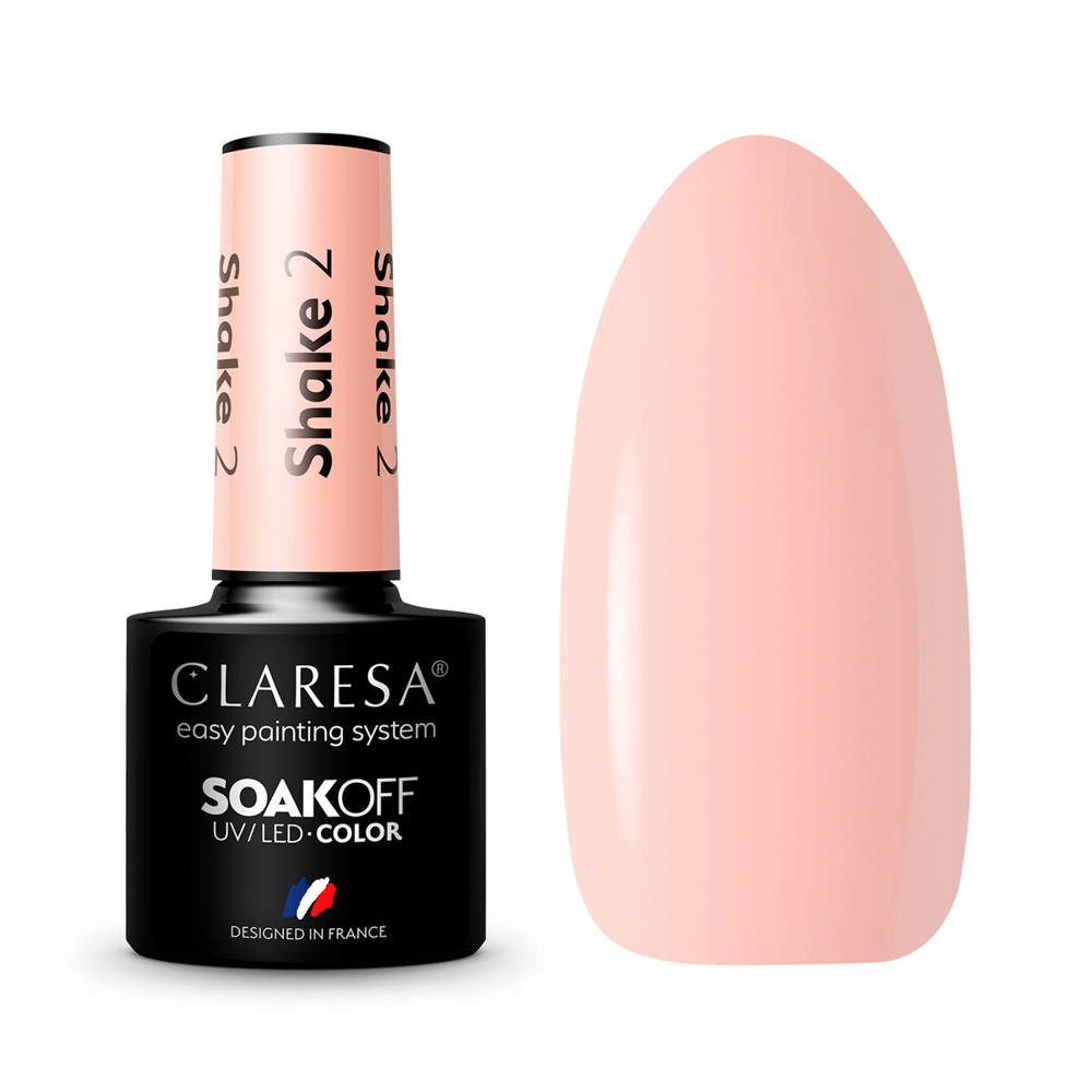 CLARESA SoakOFF UV/LED Gel - Shake 2, 5 ml