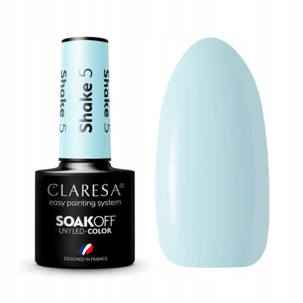 CLARESA SoakOFF UV/LED Gel - Shake 5, 5 ml