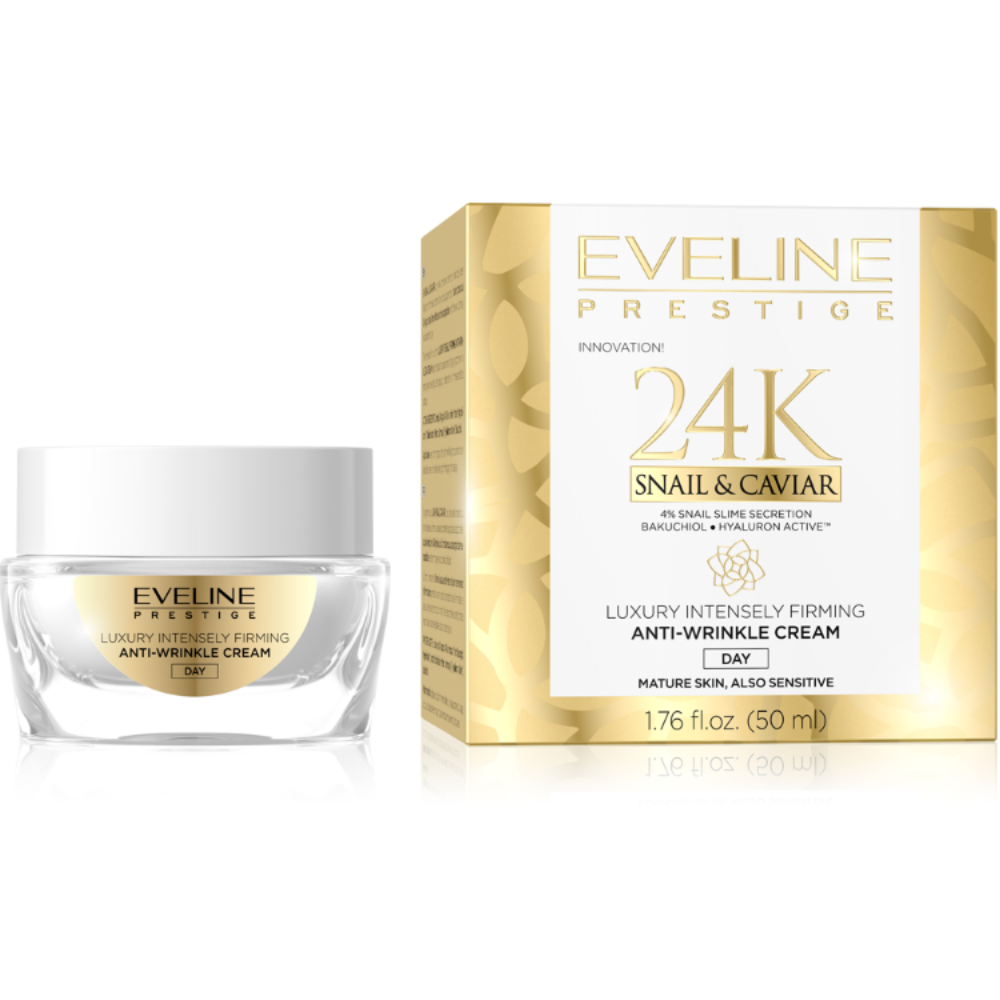 24K SNAIL & CAVIAR straffende Anti-Falten Tagescreme, 50 ml