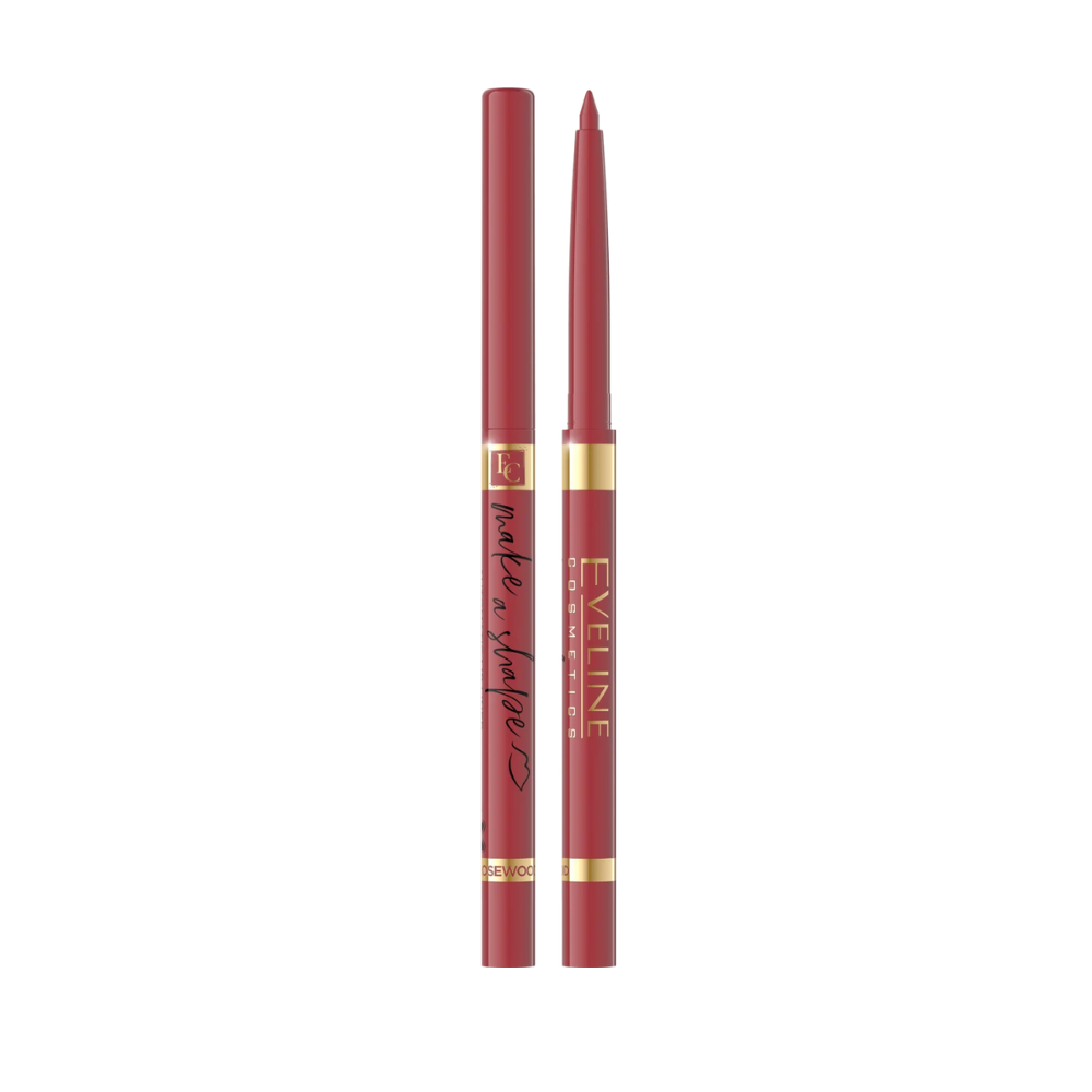 Eveline Automatischer Lipliner – Lippenstift #03 Rosewood Make a Shape