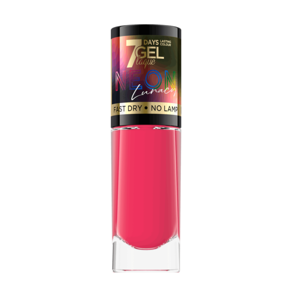 EVELINE GEL LAQUE NEON LUNACY - Gel Lack Nr:82, 8 ml