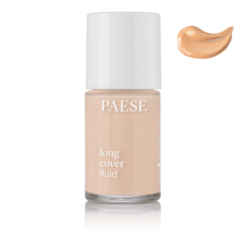 Long Cover Fluid, 30ml, 01 Light Beige