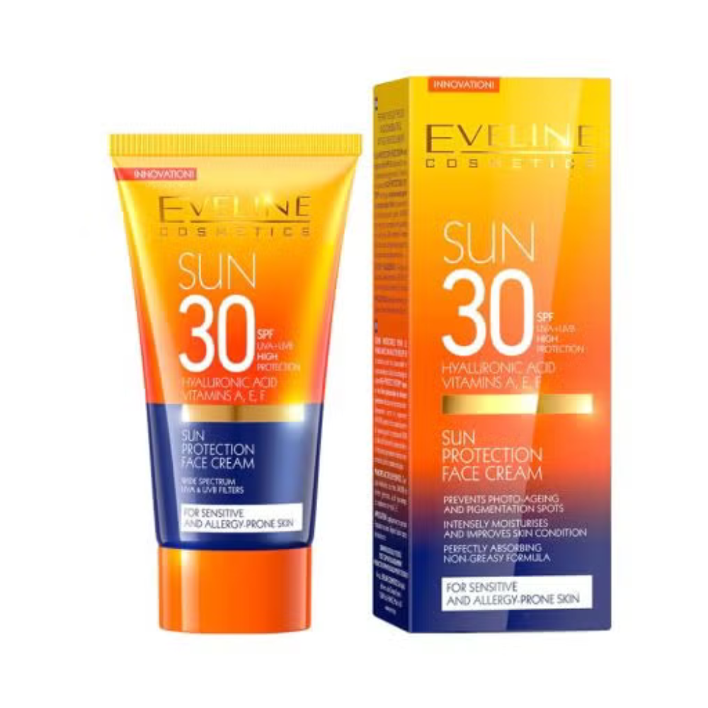 SUN PROTECTION Sonnenschutz Gesichtscreme SPF30, 50 ml