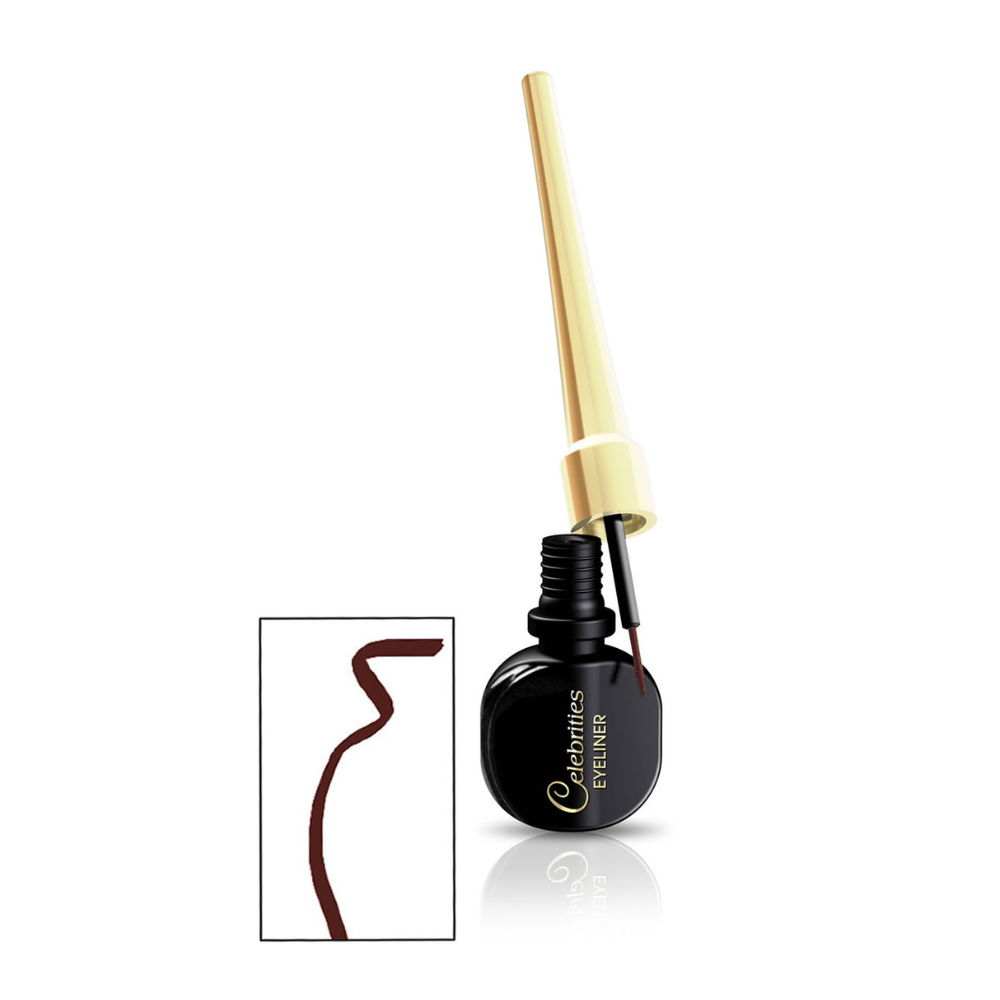 Eveline - Eyeliner CELEBRITIES BROWN 6ml