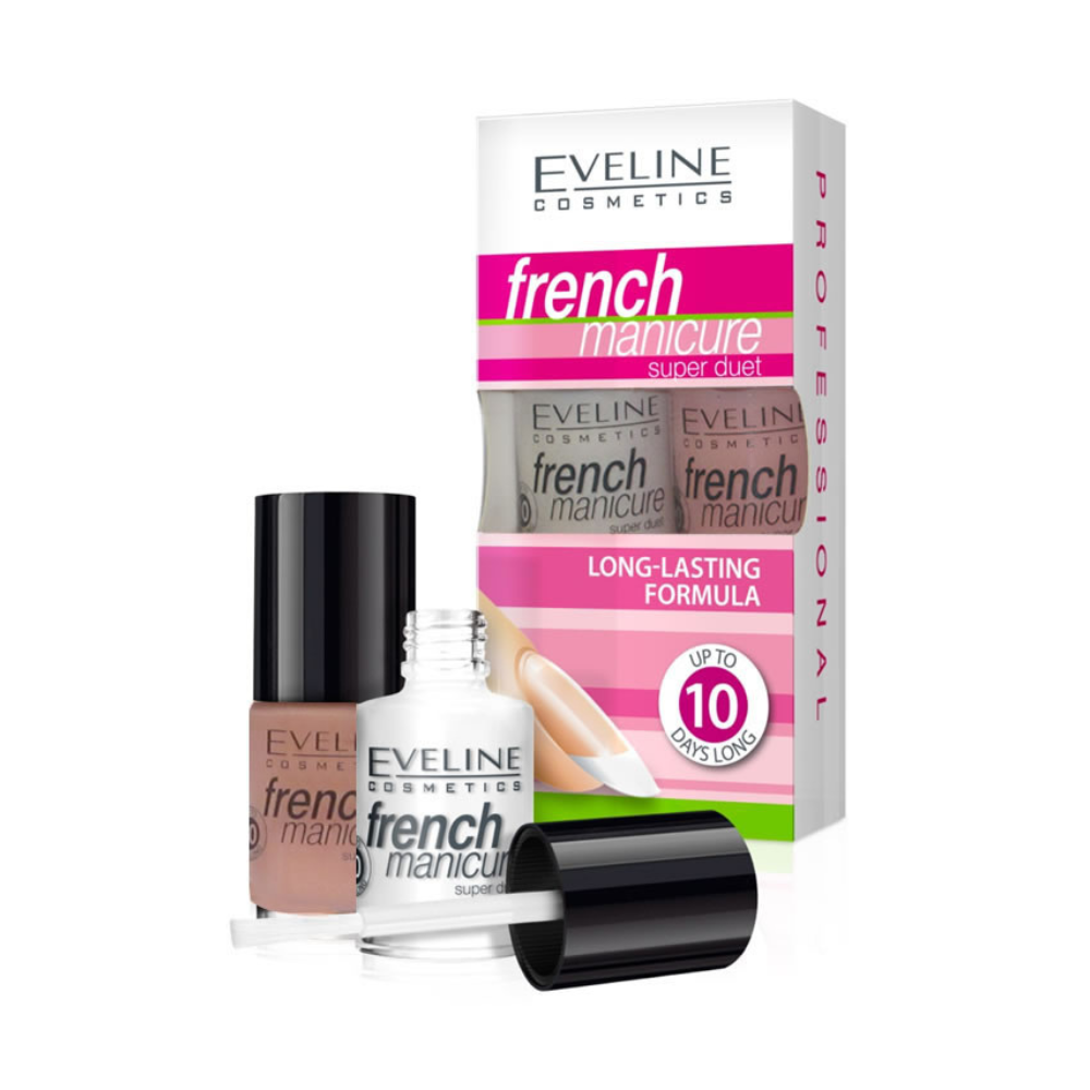 French Manicure Super Duett Set 02, 2x5 ml