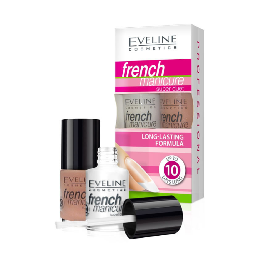 French Manicure Super Duett Set 03, 2x5 ml