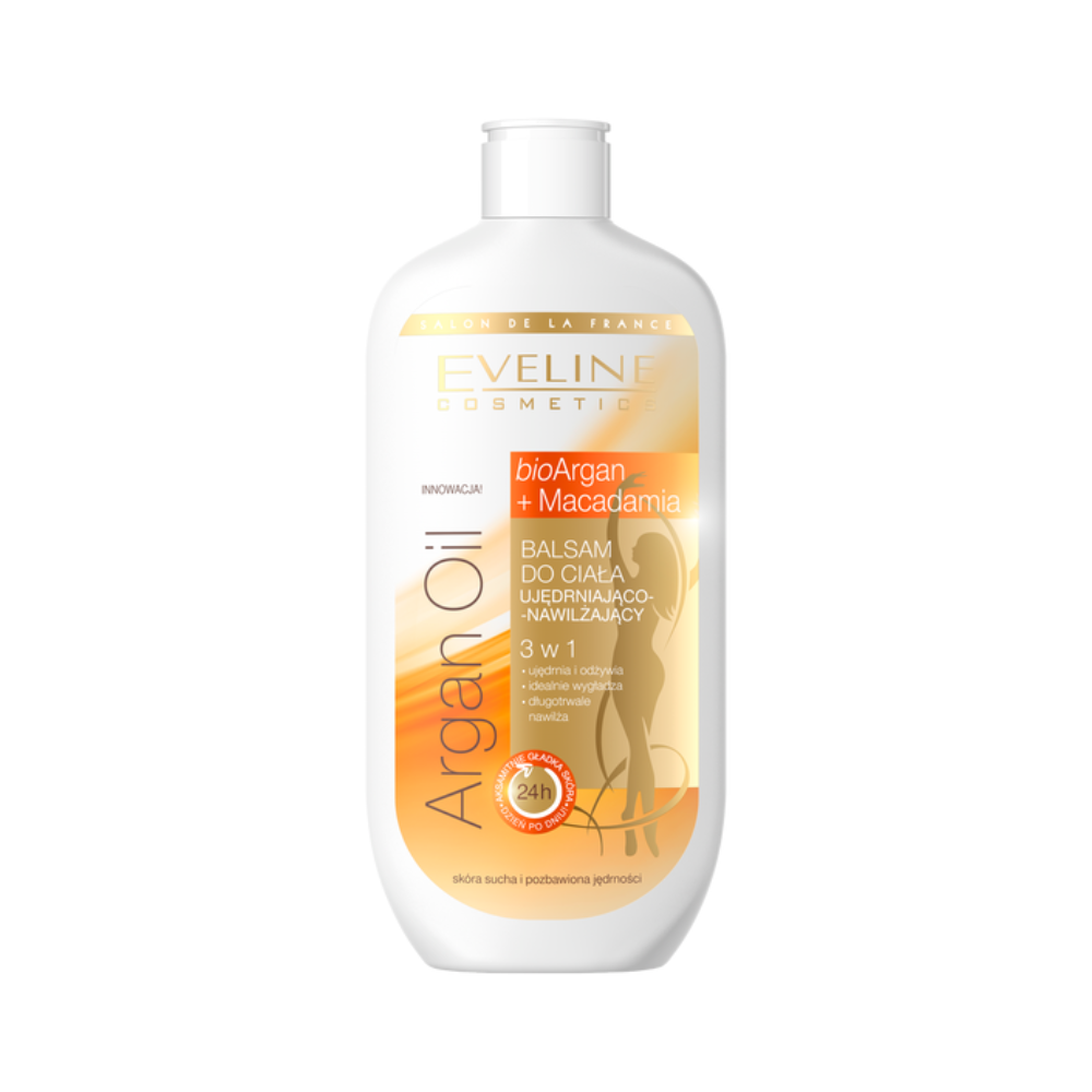 EVELINE Argan + Macadamia straffende Body Lotion, 350 ml