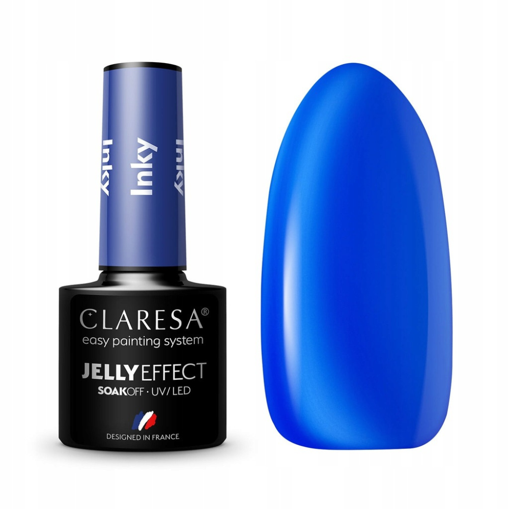 CLARESA SoakOFF UV/LED Gel JELLY EFFECT - Inky, 5 ml