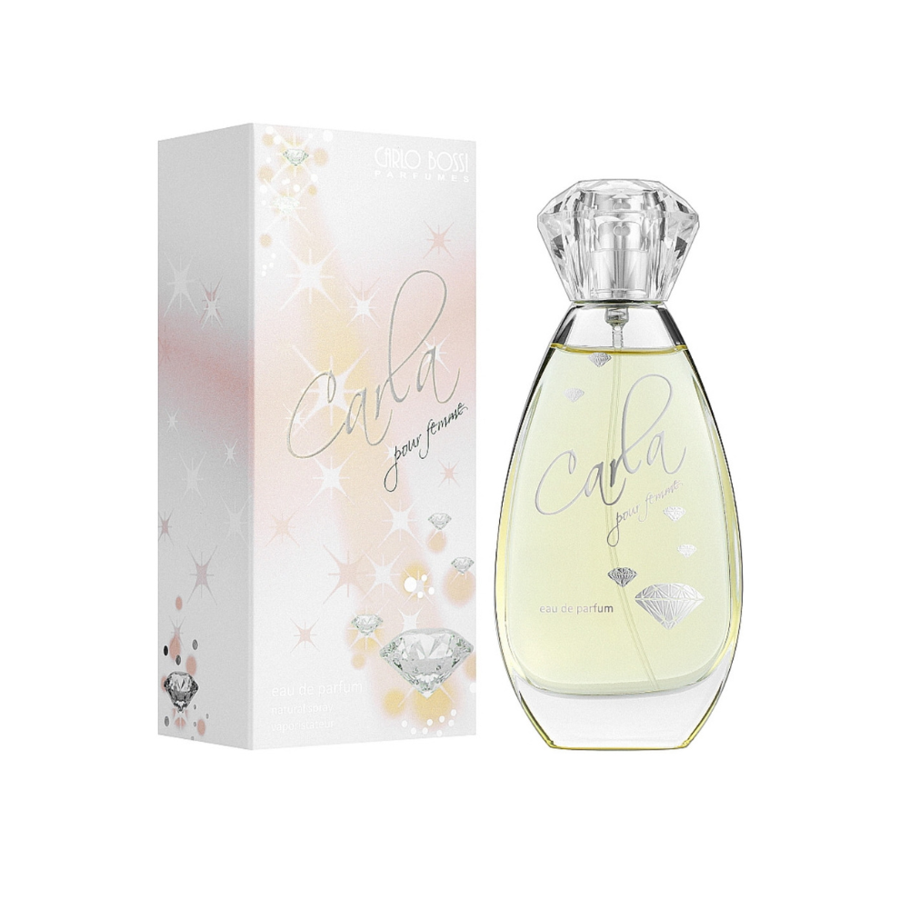 Eau de Parfum CARLA WHITE, 100 ml