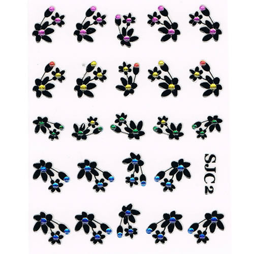 Nail Art 2D Sticker 9057