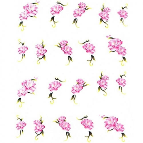 2D Nail Art One Stroke Sticker BLE010