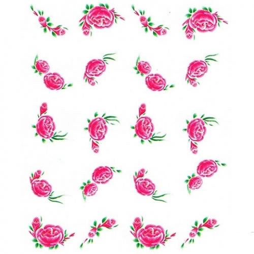 2D Nail Art One Stroke Sticker BLE018