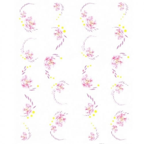 2D Nail Art One Stroke Sticker BLE055