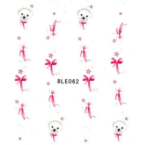 2D Nail Art One Stroke Sticker BLE062