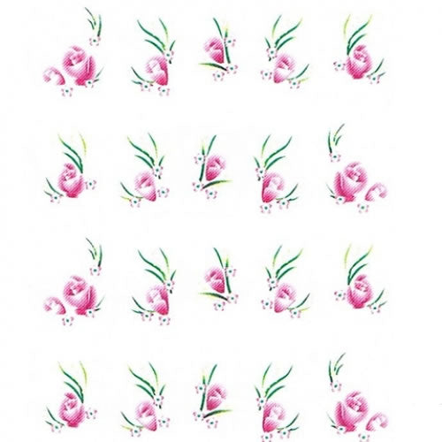 2D Nail Art One Stroke Sticker BLE076