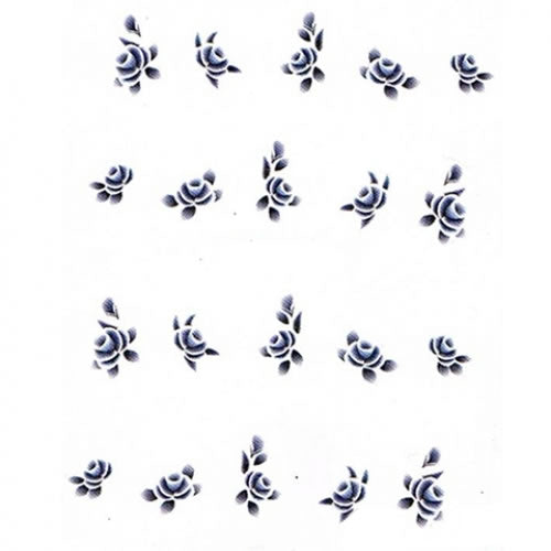 2D Nail Art One Stroke Sticker BLE099