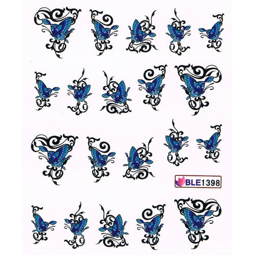 2D Nail Art One Stroke Sticker BLE1398