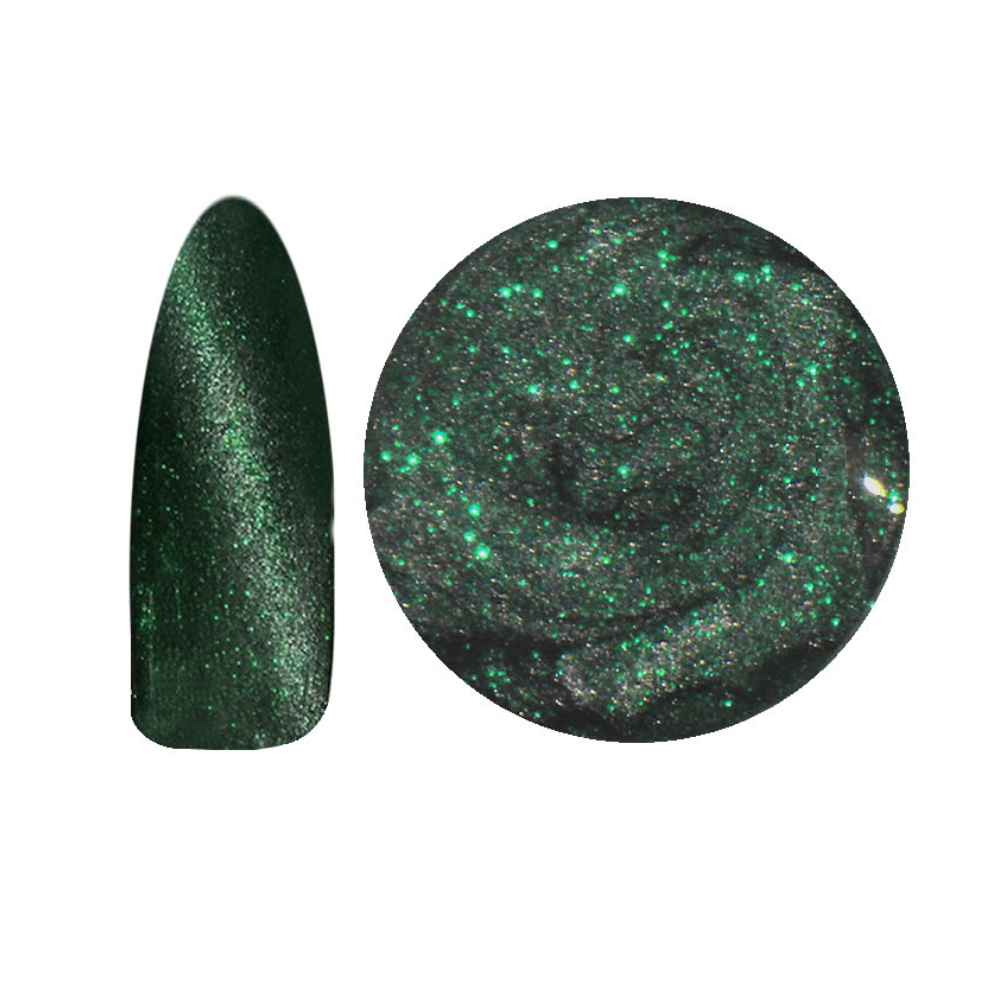 UV Gel - 819 Cat Eye Gel Emerald, 5 ml