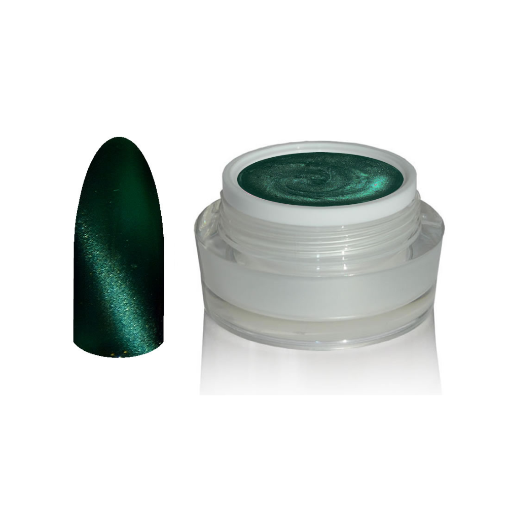 UV Gel - 834 Cat Eye Gel Bootlegreen, 5 ml