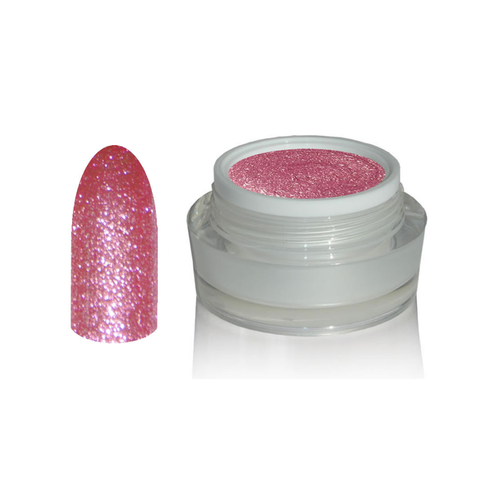 UV Gel - 1369 Chrome Glitter Glam Gel Jewel Rose, 5 ml