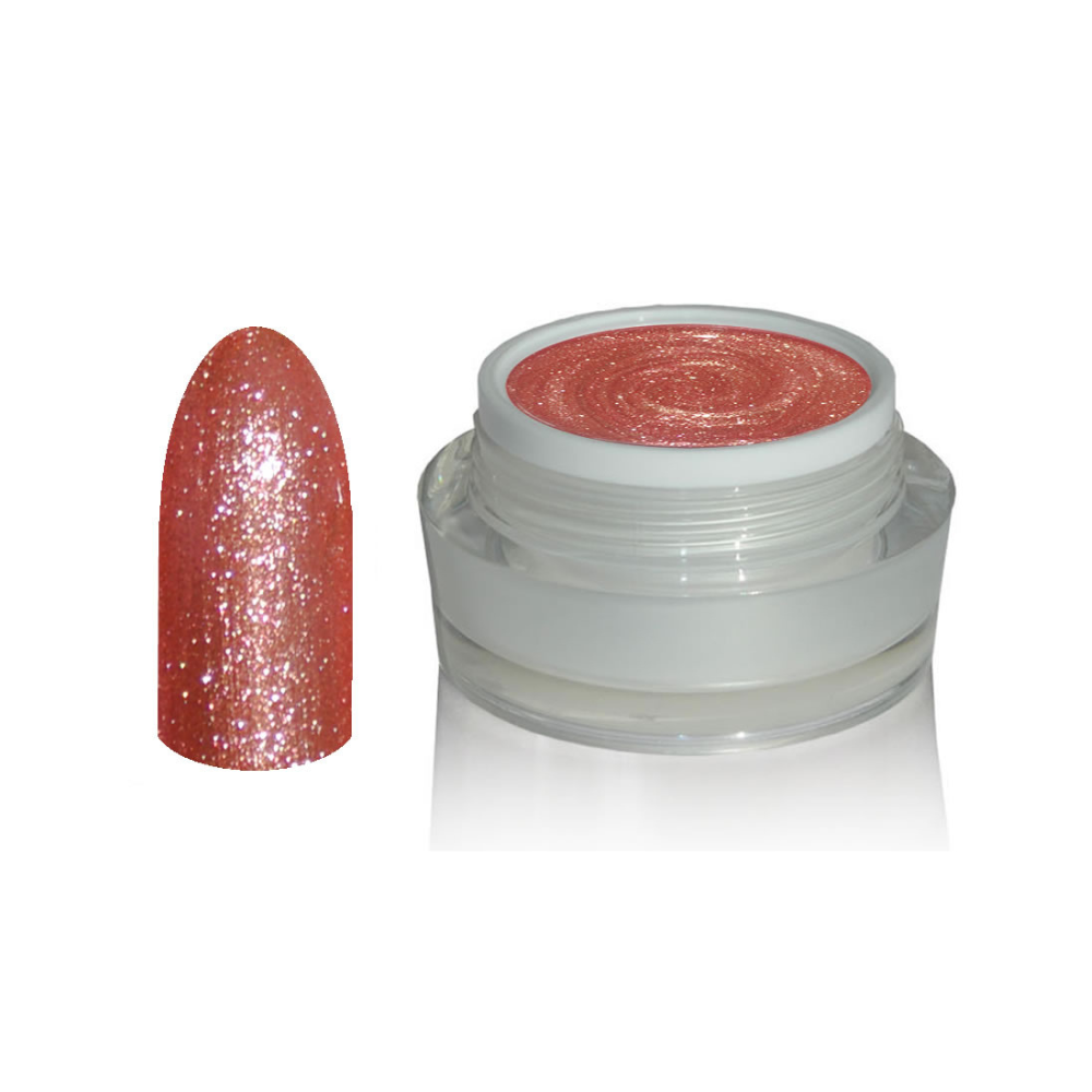 UV Gel - 1301 Chrome Glow Gel Salmon, 5 ml