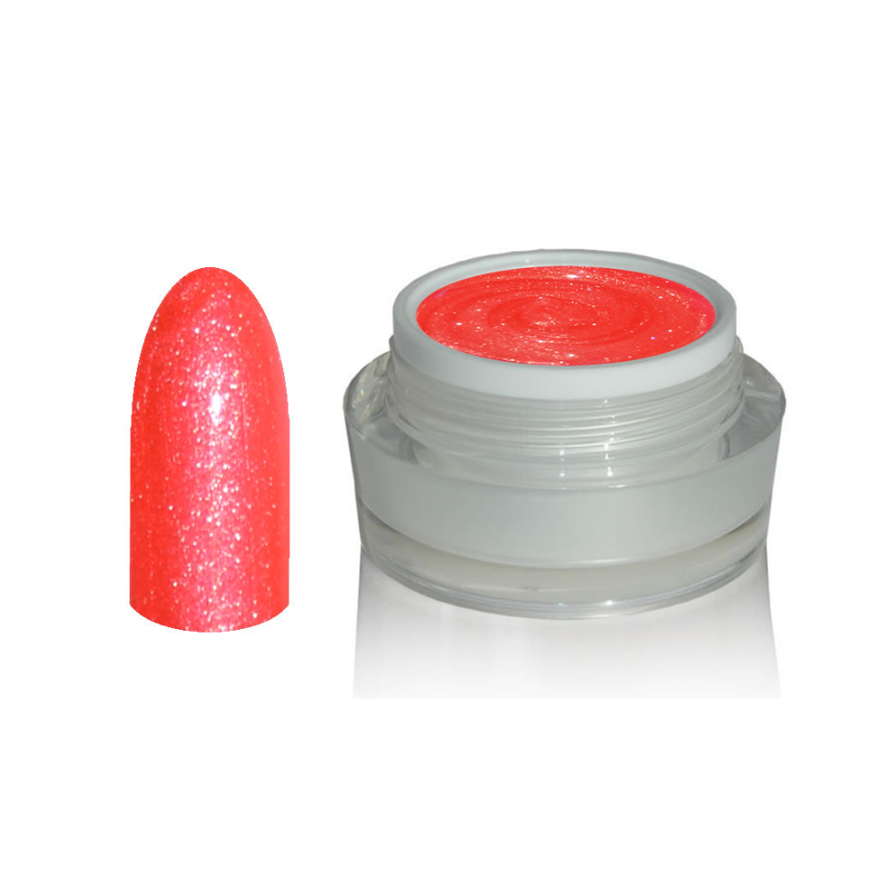 UV Gel - 1304 Chrome Glow Gel Coral Reef, 5 ml