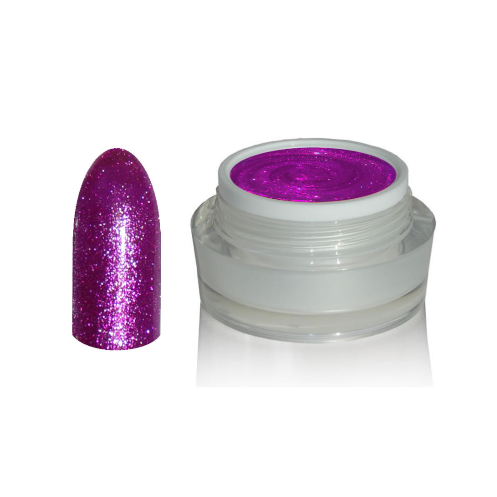 UV Gel - 1307 Chrome Glow Gel Purple, 5 ml