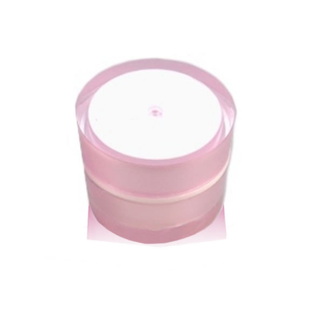 Designer Acryl Leerdose doppelwandig Rosa 30ml