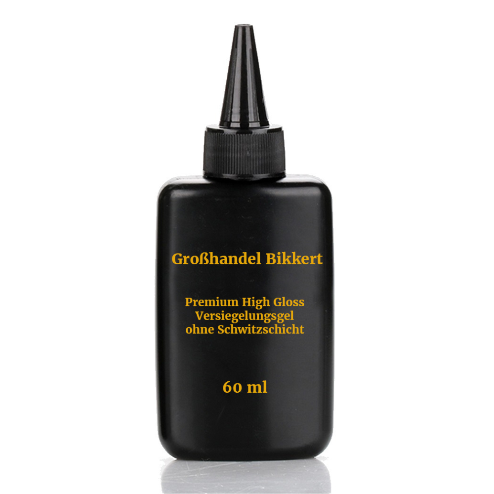 Premium High Gloss - Versiegelungsgel ohne Schwitzschicht (Große Nachfüllflasche), 60 ml