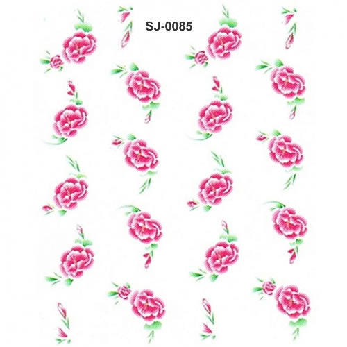 2D Nail Art One Stroke Sticker SJ-0085