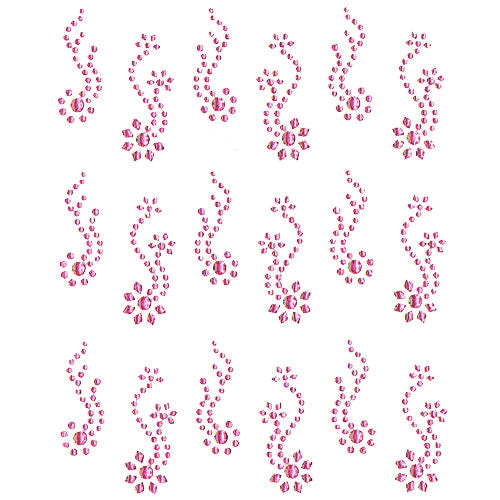 Strasssteine Nail Sticker, Pink 32060