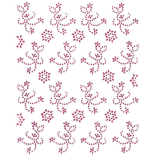 Strasssteine Nail Sticker, Pink 32083