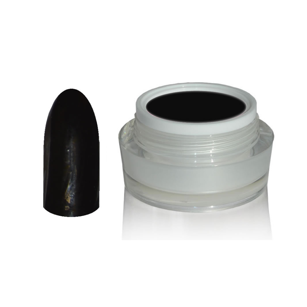 UV Gel - 043 Color Gel Black, 5 ml