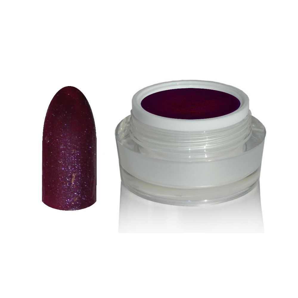 UV Gel - 137 Metallic Gel Dark Aubergine, 5 ml