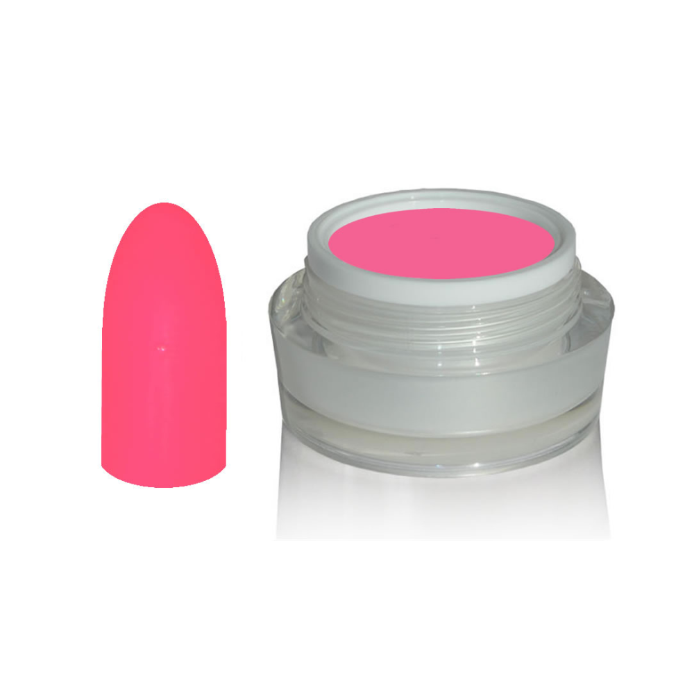 UV Gel - 695 Color Gel Neon Pink, 5 ml