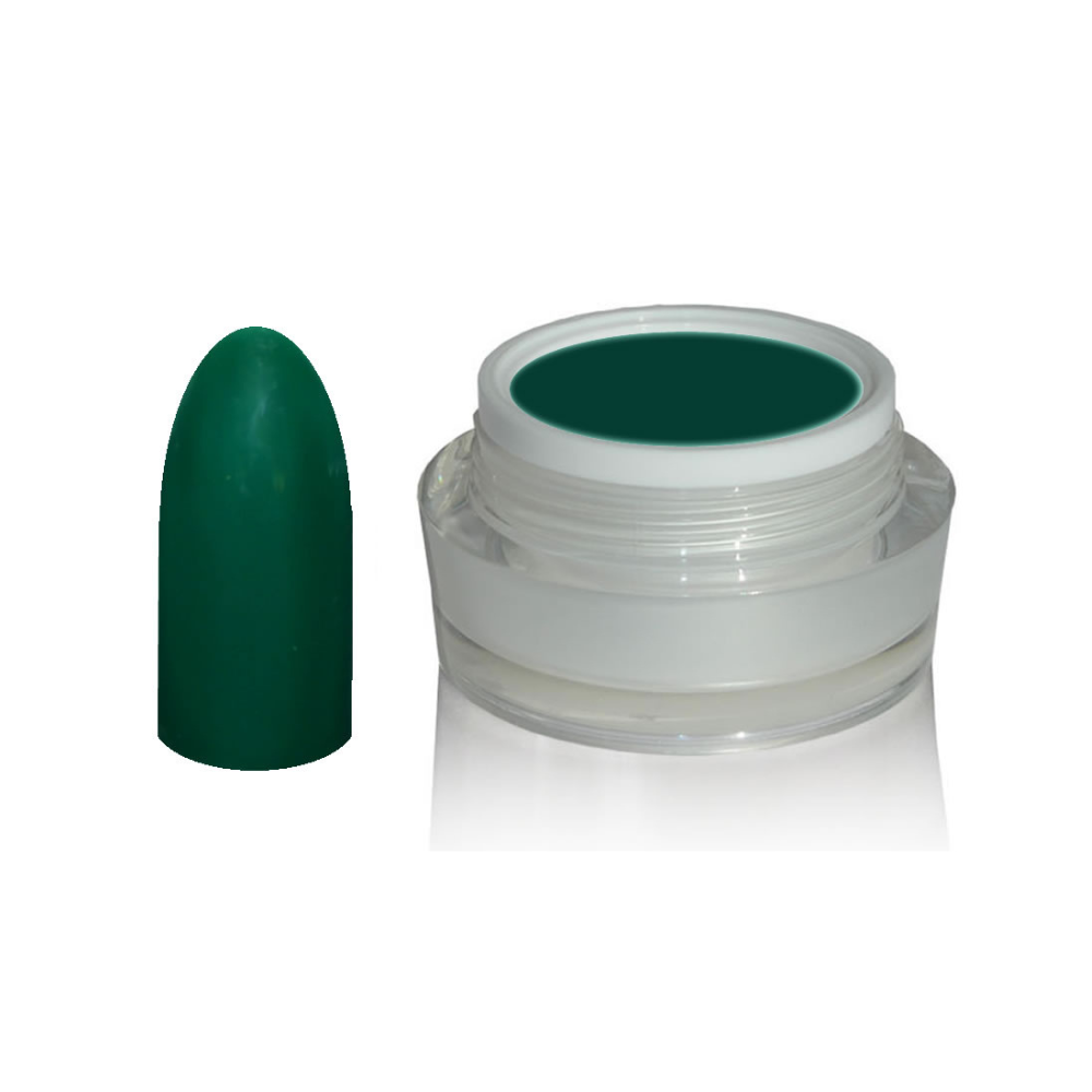 UV Gel - 529 Color Gel Dark Green, 5 ml