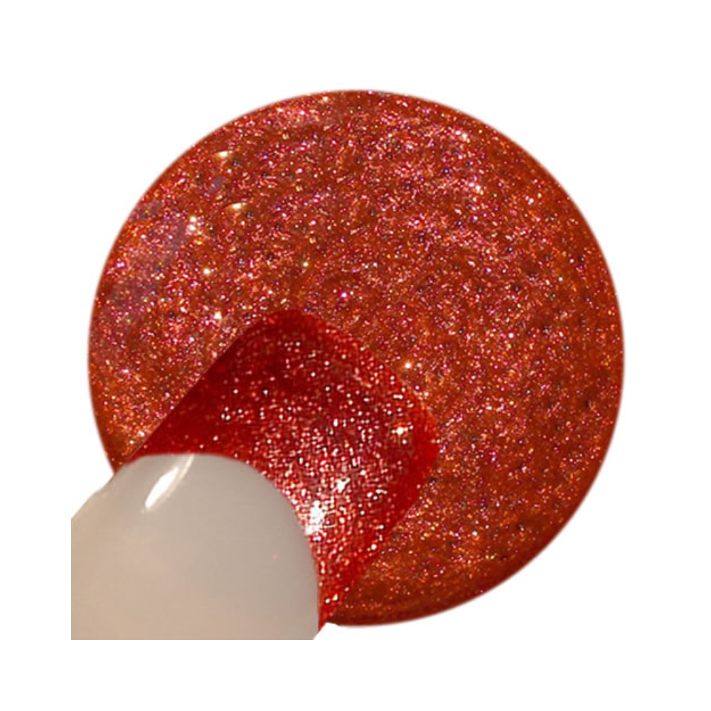 UV Gel - 251 Glitter Gel Red Power, 5 ml