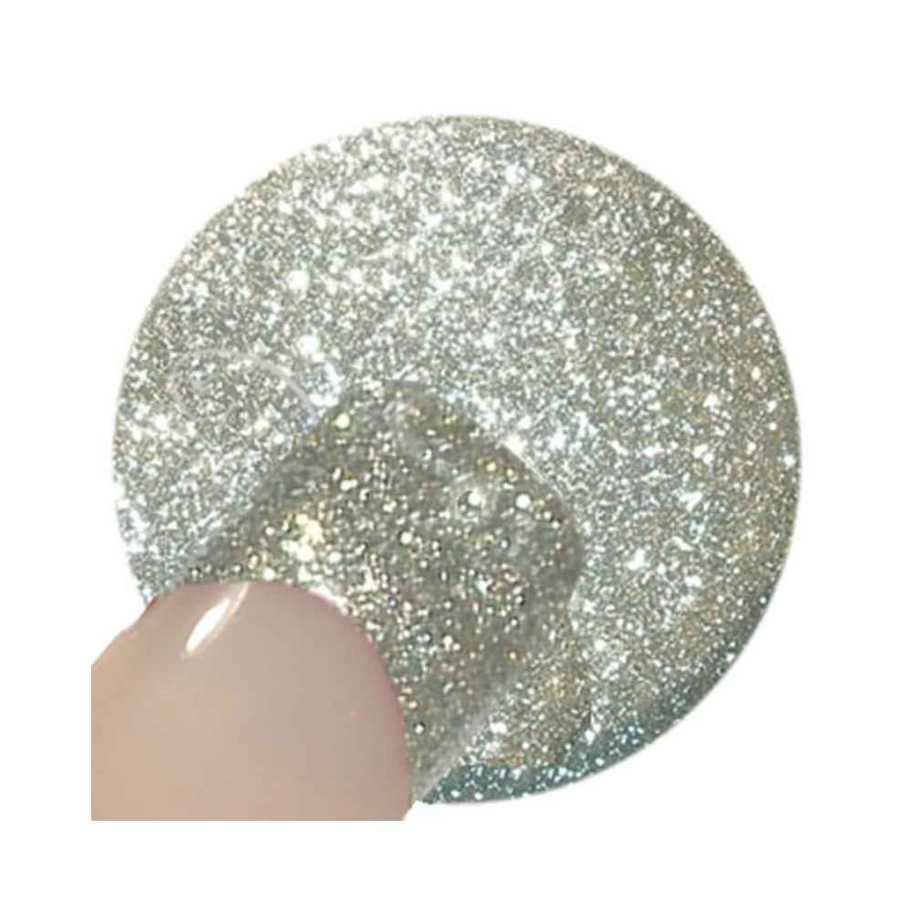 UV Gel - 297 Glitter Gel Prosecco fine, 5 ml