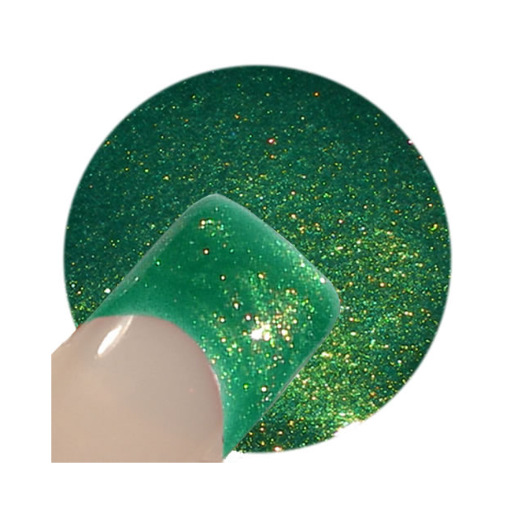 UV Gel - 907 Glitter Gel Jade, 5 ml