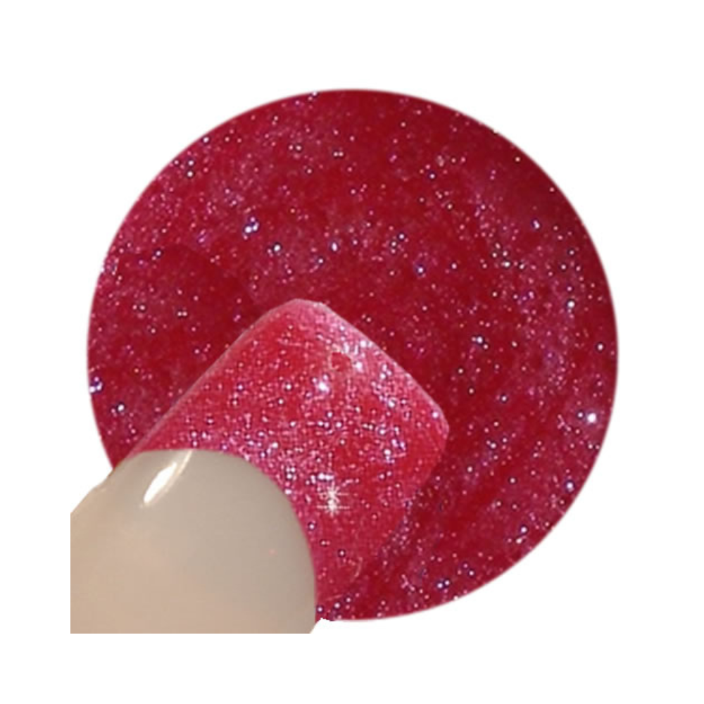 UV Gel - 966 Glitter Gel Pearl Red, 5 ml