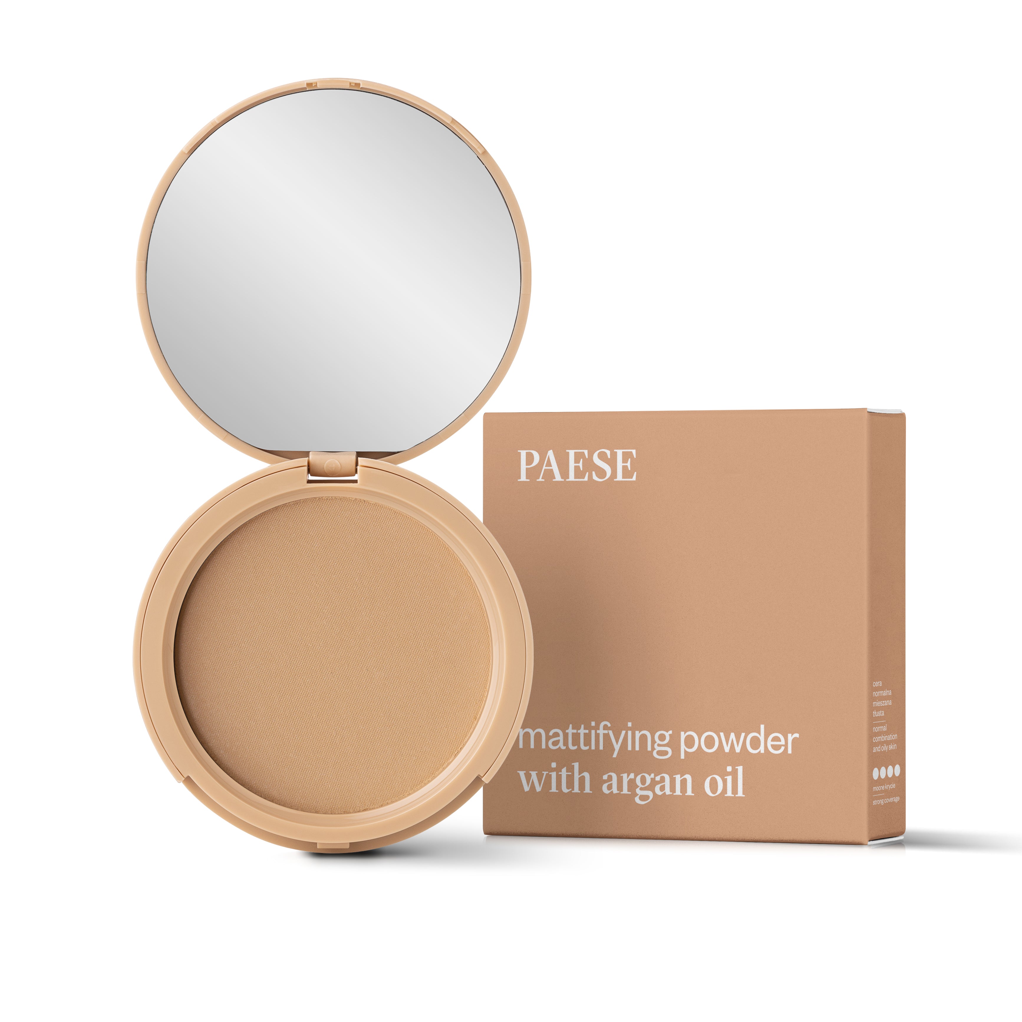 Mattifying Argan Pressed Powder, 8g, 04 Natural